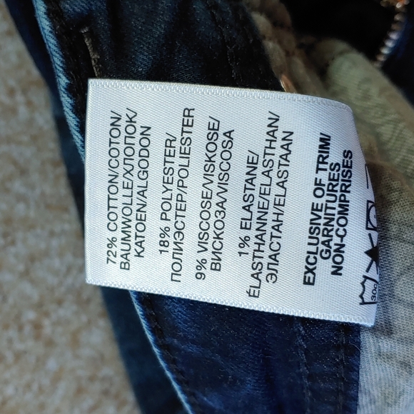 Silver Tuesday Fluid Denim Mid Skinny Deconstructed Jeans Size 26 - Picture 7 of 13